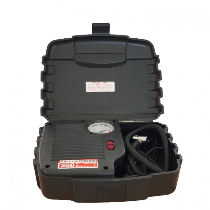 Компресор за гуми в куфар  HL-121 / 12V