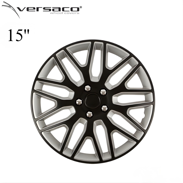 Тасове за джанти 15'' Versaco Dakar NC Black/Silver