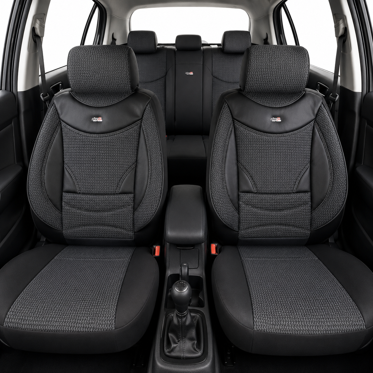 Тапицерия за кола Style STL433 Черно/Сиво