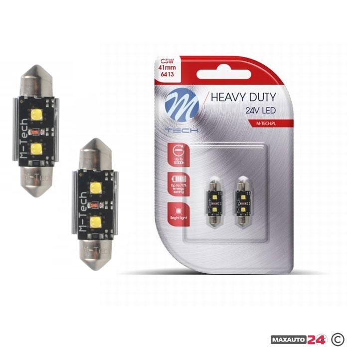 Диодни Крушки 24V Канбъс - LB9814W 41мм