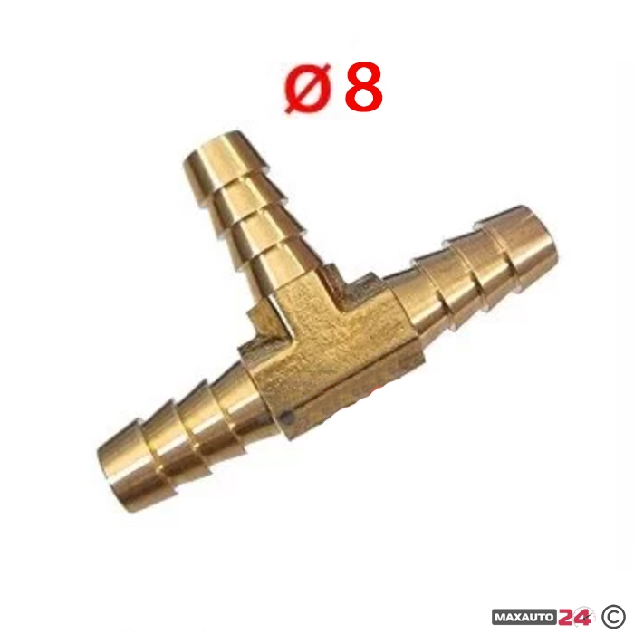 Тройник метален РА308 - Ф8 - 10бр к-т