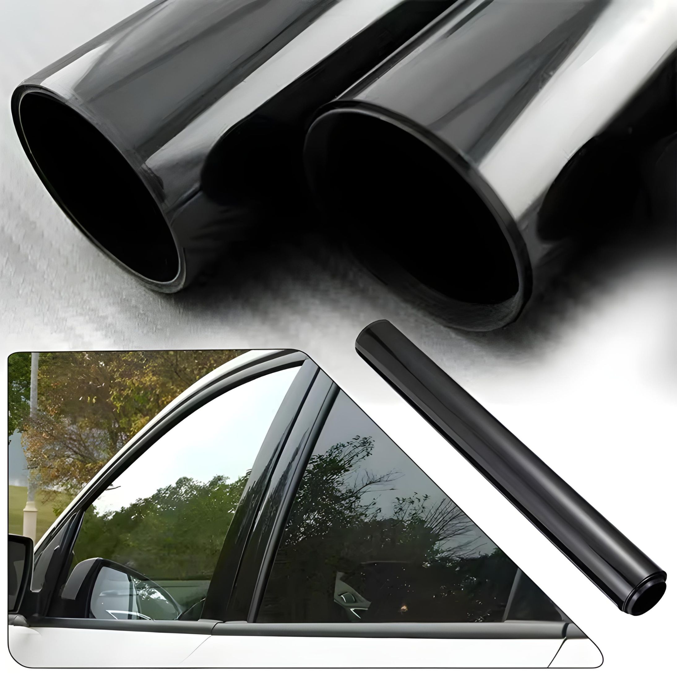 Фолио затъмняване ECO - 50см х 3м - 60% - Light Black