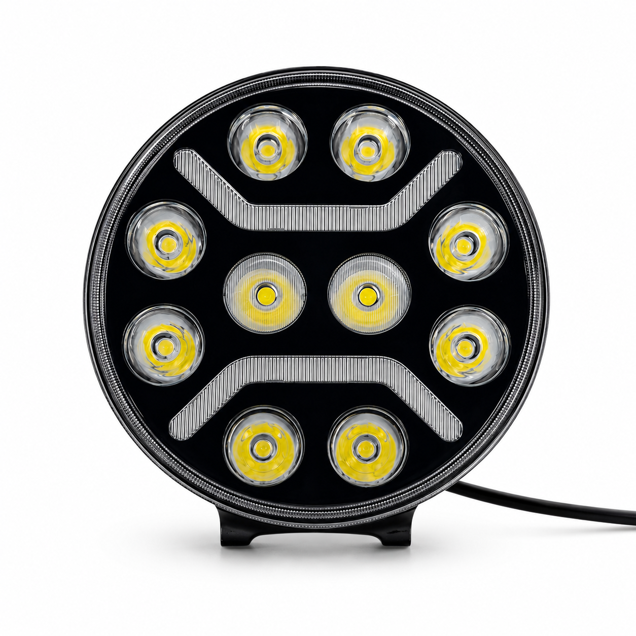 Халоген диоден 709 12-24V 10 LED 7″